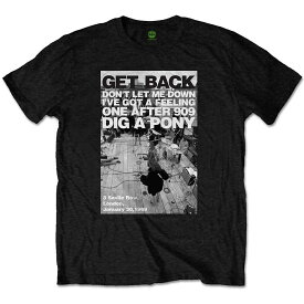 【 クーポン で最大10%OFF】 THE BEATLES ザ・ビートルズ (ABBEY ROAD発売55周年記念 ) - Rooftop Shot / Tシャツ / メンズ 【公式 / オフィシャル】