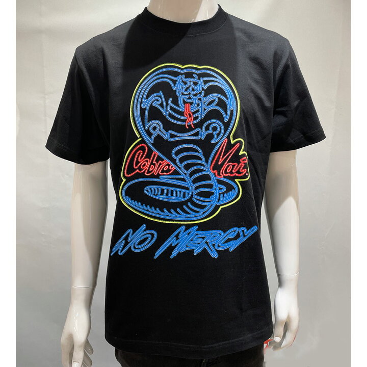 COBRA KAI コブラ会 - NEON LOGO PGS限定デザイン Tシャツ メンズ 公式 オフィシャル PGS