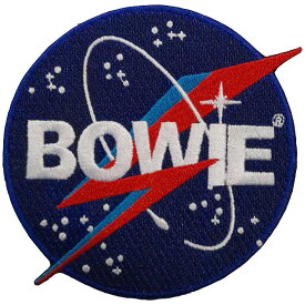 DAVID BOWIE デヴィッド・ボウイ - NASA / ワッペン 【公式 / オフィシャル】