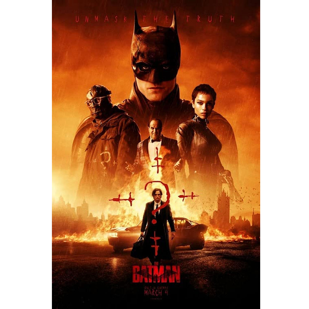 RockEntertainment公式グッズ 正規ライセンスアイテム 予約商品 THE BATMAN バットマン 3月映画公開 オフィシャル ポスター ONE - 公式 お得 当店一番人気 SHEET