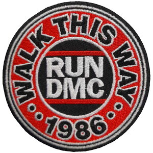 RUN DMC ランディーエムシー - Walk This Way / ワッペン