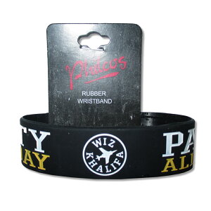 WIZ KHALIFA EBYJt@ - PARTY SILICONE WRISTBAND / o[uXbg yiz / XebJ[ y / ItBVz