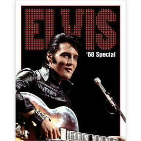 ELVIS PRESLEY エルヴィスプレスリー - '68 Special / レトロ・ヴィンテージ看板 / インテリア置物 【公式 / オフィシャル】