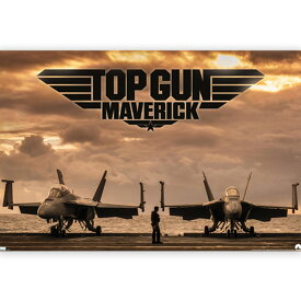 TOP GUN トップガン (公開 40周年 ) - MAVERICK / DECK / ポスター 【公式 / オフィシャル】