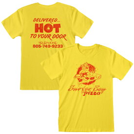 STRANGER THINGS ストレンジャー・シングス (シーズン5 配信 記念 ) - SURFER BOY PIZZA / バックプリントあり / Tシャツ / メンズ 【公式 / オフィシャル】