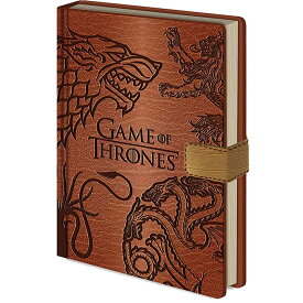 GAME OF THRONES ゲーム・オブ・スローンズ (15周年 ) - Sigils / Premium A5 / ノート・メモ帳 【公式 / オフィシャル】