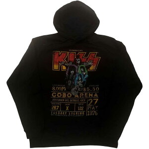 KISS �L�b�X - Cobra Arena '76 / ECO-Pullover Hoodie / �p�[�J�[�E�X�E�F�b�g / �����Y �y���� / �I�t�B�V�����z