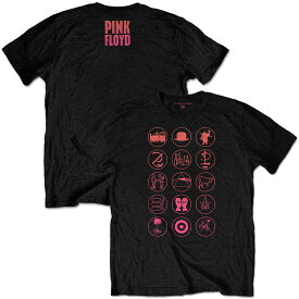 PINK FLOYD ピンクフロイド (シド映画5月公開 ) - Symbols / バックプリントあり / Tシャツ / メンズ 【公式 / オフィシャル】