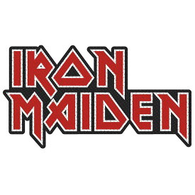 IRON MAIDEN アイアンメイデン (2024年9月来日決定 ) - Logo Cut Out / ワッペン 【公式 / オフィシャル】