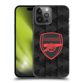 ARSENAL FC アーセナルFC - Crest and Gunners Logo / Black ハード case / Apple iPhoneケース 【公式 / オフィシャル】