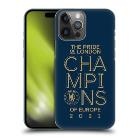 CHELSEA FC チェルシーFC - 2021 Champions / The Pride Of London ハード case / Apple iPhoneケース 【公式 / オフィシャル】