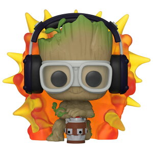 GUARDIANS OF THE GALAXY K[fBAYEIuEMNV[ - I Am Groot with Detonator Pop! Vinyl Figure / tBMAEl` y / ItBVz