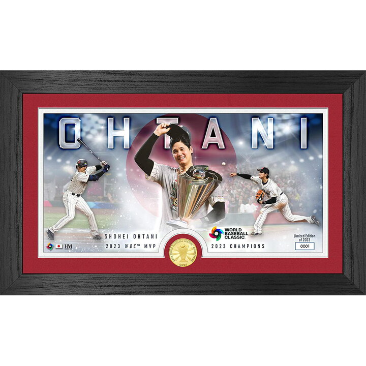 楽天市場】SHOHEI OHTANI 大谷翔平 (2023 AL MVP受賞 ) - （世界限定  
