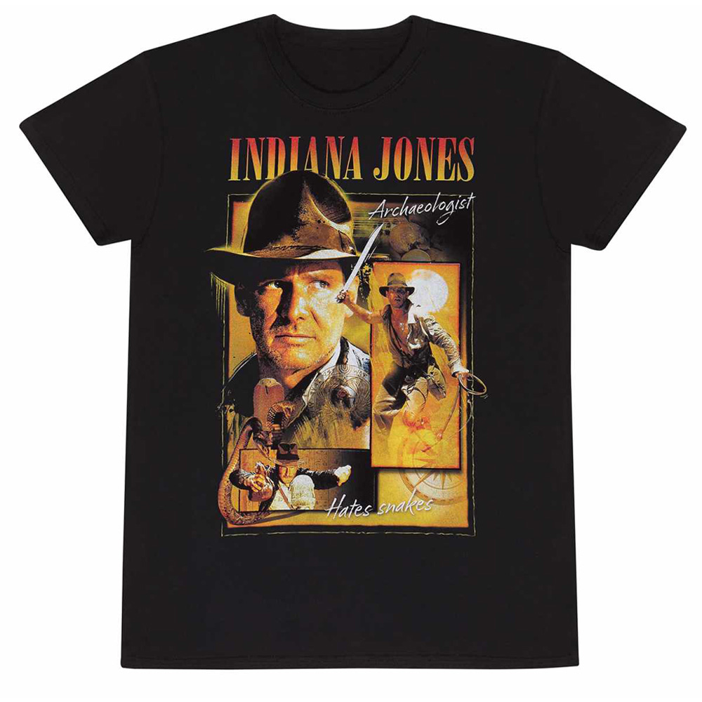  INDIANA JONES インディジョーンズ (2023年6月新作公開 HOMAGE   Tシャツ   メンズ 