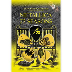 METALLICA メタリカ - 72 Seasons / 5枚セット / ギターピック 【 公式 / オフィシャル 】