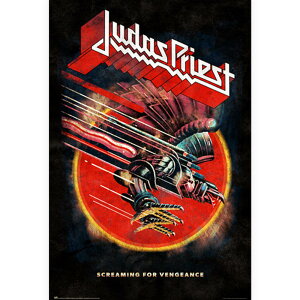 JUDAS PRIEST �W���[�_�X�v���[�X�g - SCREAMING FOR VENGEANCE / �|�X�^�[ �y���� / �I�t�B�V�����z