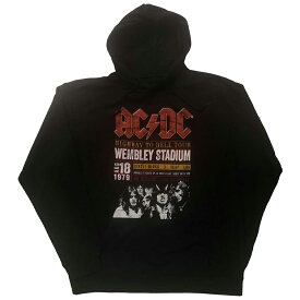 【27日1:59までクーポンで最大10%off】AC/DC エーシーディーシー (デビュー50周年 ) - Wembley '79 / ECO-Pullover Hoodie / パーカー・スウェット / メンズ 【公式 / オフィシャル】