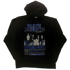 BLACK SABBATH ubNToX (OZZY OSBOURNE Ǔ ) - Deutsches '73 / ECO-Pullover Hoodie / p[J[EXEFbg / Y y / ItBVz