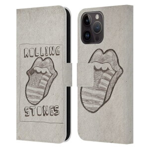 ROLLING STONES ���[�����O�X�g�[���Y - Sketch USA Flag ���U�[�蒠�^ / Apple iPhone�P�[�X �y���� / �I�t�B�V�����z