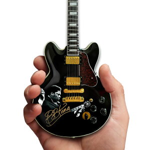 GIBSON �r�[�r�[�L���O (���a 100�N ) - TRIBUTE Gibson ES-355 Lucille Ebony Miniature Guitar Model / �~�j�`���A�y�� �y���� / �I�t�B�V�����z