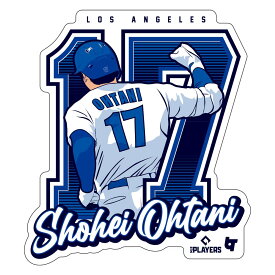 【予約商品】 SHOHEI OHTANI 大谷翔平 - ドジャース BACK SHOT / 日本限定デザイン / ステッカー 【公式 / オフィシャル】