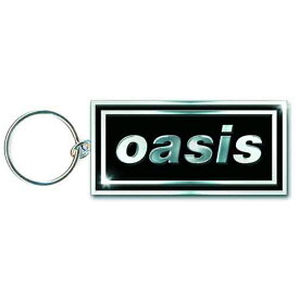 OASIS オアシス (結成 35周年 ) - LOGO / キーホルダー 【公式 / オフィシャル】