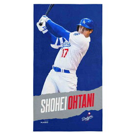 SHOHEI OHTANI 大谷翔平 - Los Angeles Dodgers MLBPA Players Beach Towel / タオル 【公式 / オフィシャル】