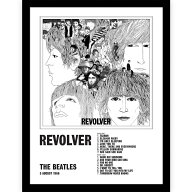 THE BEATLES ビートルズ (来日 60周年 ) - Revolver / インテリア額 【公式 / オフィシャル】