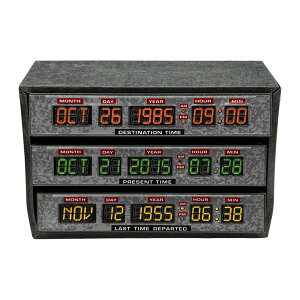BACK TO THE FUTURE �o�b�N�g�D�U�t���[�`���[ - Time Circuits Scaled Prop Replica / �t�B�M���A�E�l�` �y���� / �I�t�B�V�����z