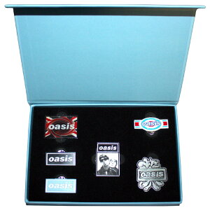 OASIS �I�A�V�X (���� 35���N ) - Collectable Pin Badge Set / 6�Z�b�g / �o�b�W �y���� / �I�t�B�V�����z