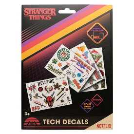 STRANGER THINGS ストレンジャー・シングス (シーズン5 配信 記念 ) - Tech Decals / スマホ・ステッカー 【公式 / オフィシャル】