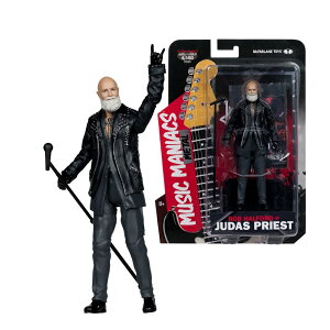 JUDAS PRIEST �W���[�_�X�v���[�X�g - Music Maniacs Wave 5 Judas Priest Metal Rob Halford 6-Inch Scale Action Figure / �t�B�M���A�E�l�` �y���� / �I�t�B�V�����z