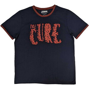 CURE �L���A�[ (���� 50���N ) - Logo / Navy Blue / �����K�[ / T�V���c / �����Y �y���� / �I�t�B�V�����z