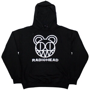 RADIOHEAD ���f�B�I�w�b�h (���� 35���N ) - Bearhead / Black / �p�[�J�[�E�X�E�F�b�g / �����Y �y���� / �I�t�B�V�����z