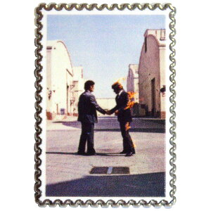 PINK FLOYD �s���N�t���C�h - Wish You Were Here Stamp / ���^���E�s���o�b�W / �o�b�W �y���� / �I�t�B�V�����z