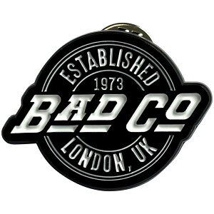 BAD COMPANY �o�b�h�J���p�j�[ - Est. 1973 Circle Logo / ���^���E�s���o�b�W / �o�b�W �y���� / �I�t�B�V�����z