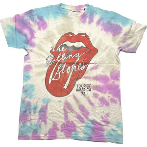 ROLLING STONES ���[�����O�X�g�[���Y - Tour of USA '78�i�����c�A�[T�V���[�Y�j / ECO-TEE / �^�C�_�C / T�V���c / �����Y �y���� / �I�t�B�V�����z