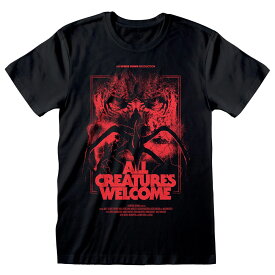 STRANGER THINGS ストレンジャー・シングス (アニメシリーズ 4月23日 配信開始 ) - ALL CREATURES WELCOME / Tシャツ / メンズ 【公式 / オフィシャル】
