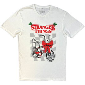 STRANGER THINGS ストレンジャー・シングス (アニメシリーズ 4月23日 配信開始 ) - 【クリスマス限定】Christmas Bike / Tシャツ / メンズ 【公式 / オフィシャル】