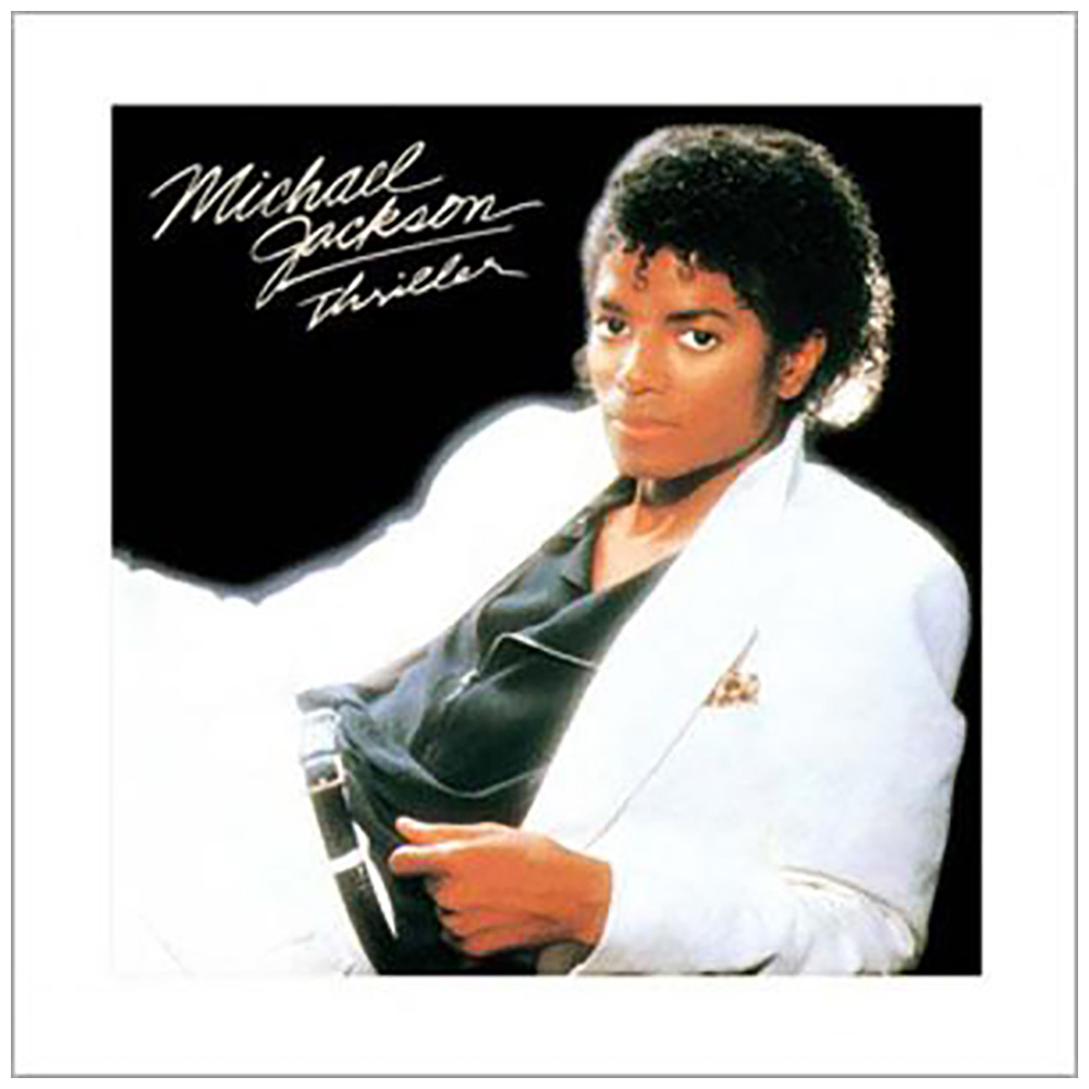 MICHAEL JACKSON マイケルジャクソン (初来日35周年 ) - （絶版）Thriller（厚紙アートプリント） / ポスター 【公式 /  オフィシャル】 | PGS