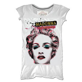 MADONNA マドンナ - Madonna Celebration Foil / Amplified（ ブランド ） / レア / Tシャツ / レディース 【公式 / オフィシャル】