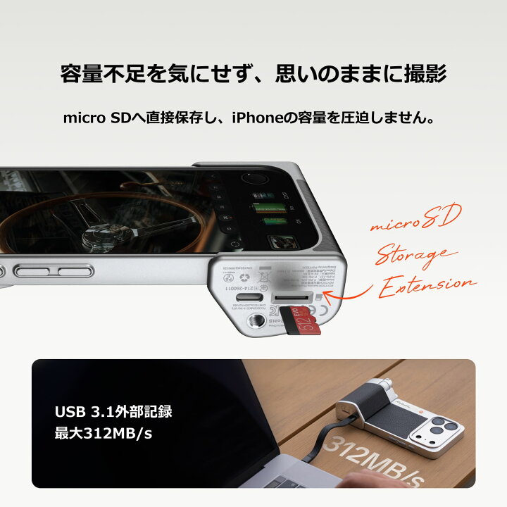 楽天市場】PGYTECH RetroVa オールインワンセット カメラグリップ 