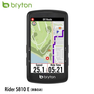 Bryton�i�u���C�g���jRider S810 �T�C�N���R���s���[�^�[