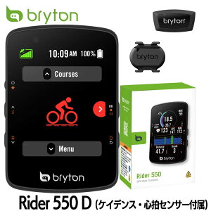 Bryton�i�u���C�g���j Rider550 �T�C�N���R���s���[�^�[