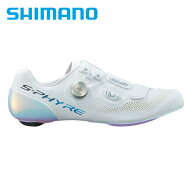 SHIMANO（シマノ）S-PHYRE SH-RC903PWR ワイド ホワイト ロード 自転車 サイクリングシューズ