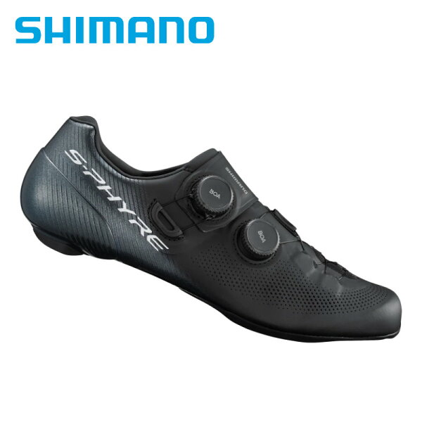 SHIMANO（シマノ）S-PHYRE SH-RC903 ワイド ブラック ロード 自転車 サイクリングシューズ