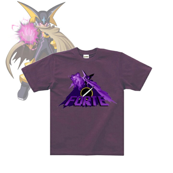楽天市場】ロックマン エグゼ Tシャツ フォルテ【Rockman EXE T 