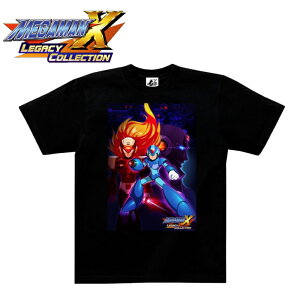 MEGAMAN X rWA TVcyMegaman X Visual T-Shirtszl Y fB[X ~^[ JWA CAPCOM JvR Q[ LN^[ Ci[ Rbg gbvX vg Jbg\[ R