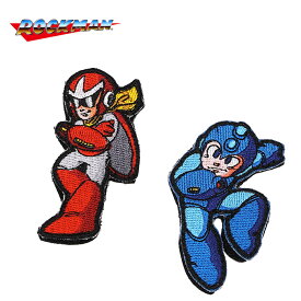 ロックマン パッチ【Rockman Patch】MEGAMAN 洛克人 CAPCOM カプコン ゲーム ワッペン ベルクロ OUTLET SALE 80%OFF