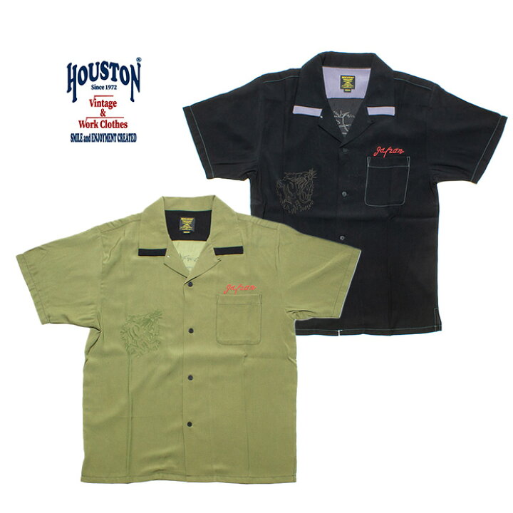楽天市場】HOUSTON 41241 SOUVENIR TIGER SHIRT【ヒューストン 41241 